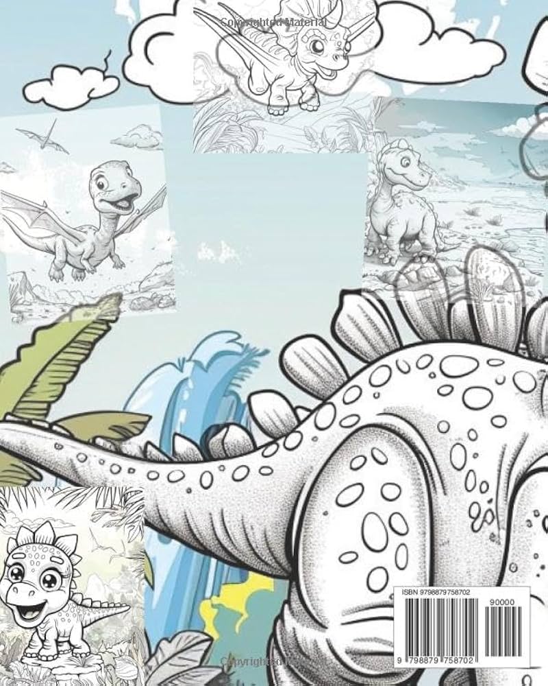 Dyno Kids: A Dino-tastic Coloring Adventure!: Harris, Dr
